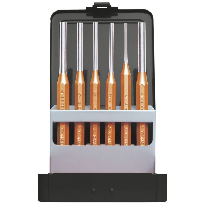 Gedore Splinttreibersatz 3-8mm +Kassette 6tlg