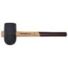 Gedore Gummihammer Kopf-D.75mm L.380mm Esche