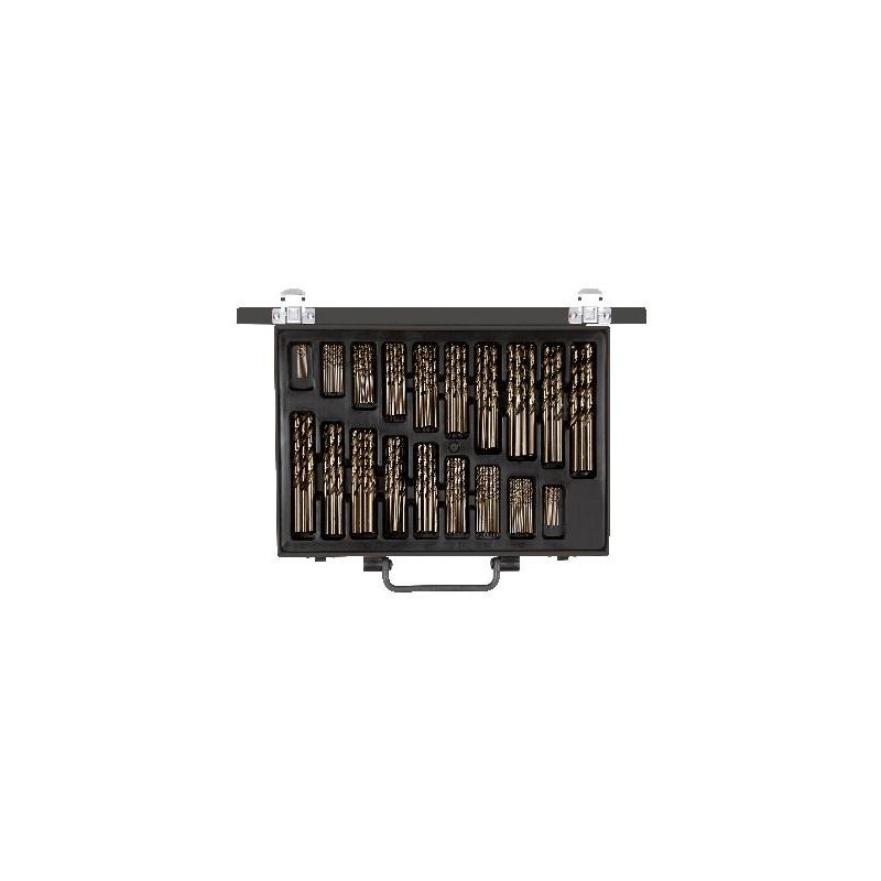 Gedore Spiralbohrersatz D.1-10mm 0.5-Stg 170tlg