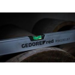 Gedore Wasserwaage L.1000mm 3xLibelle magn.Alu.