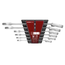 Gedore Ringratschenmaulschl.Satz SW8-19mm 6tlg