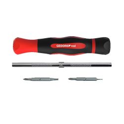 Gedore 4in1 Präzisionsschraubendreher
