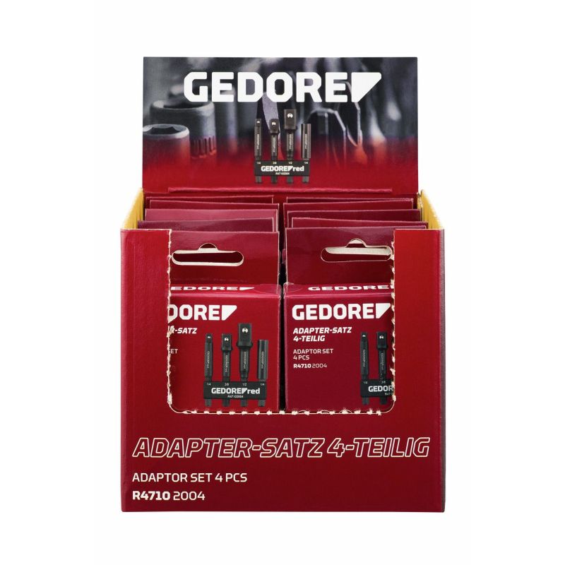 Gedore Display Adapter-Satz 4-tlg (10 Stück)