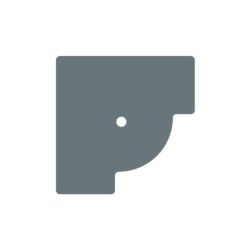 Kreg Reduzierplatte Stahl Ø 54 mm