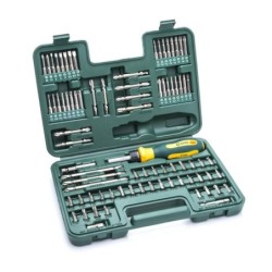 Sata 80 Tlg. Ratschen-Bit-Schraubendreher Set