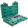 Sata 18 Tlg. 1/2 Zoll 12-Kant Steckschlüssel Satz