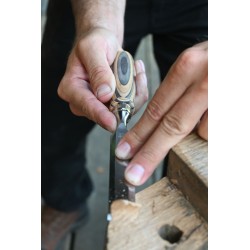 Kirschen Stechbeitelsatz W.I.N.A.C im Holzkasten, 4-tlg., mit Skateboa