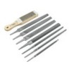 Crescent 8 Pc. 7" & 10" Machinist's File Set with Cleaner Card
