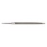 Crescent 6" Triangular Single Cut Slim Taper File - Boxed