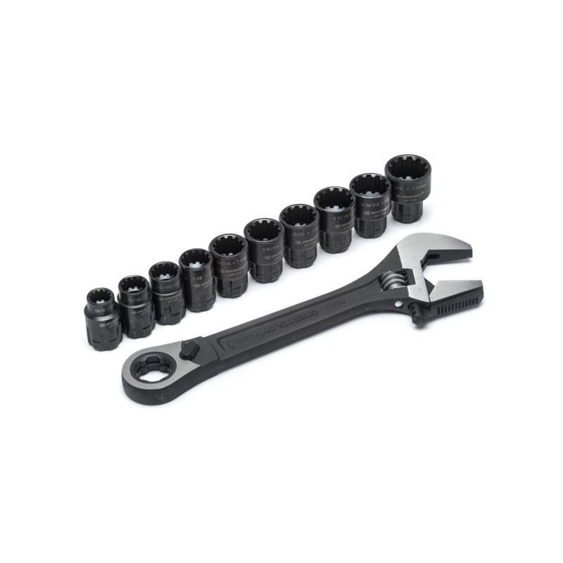 Crescent X6™ – Pass-Thru™ Adjustable Wrench Set