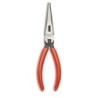 Crescent 7-1/2" Long Chain Nose Side Cutting Solid Joint Pliers, Cushion Grip