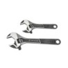 Crescent 2 Pc. Wide Jaw Adjustable Wrench Set 6" & 10"