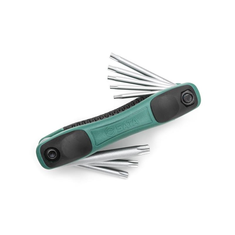 Sata 8 Tlg. Torx-Stiftschlüssel Set mit Klapphalter