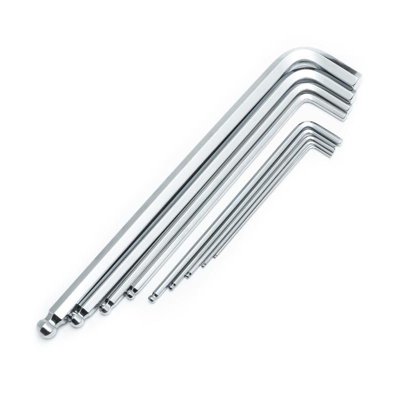 Sata 9 Tlg. Kugelkopf-Innensechskant-Winkelstiftschlüssel Set extra la