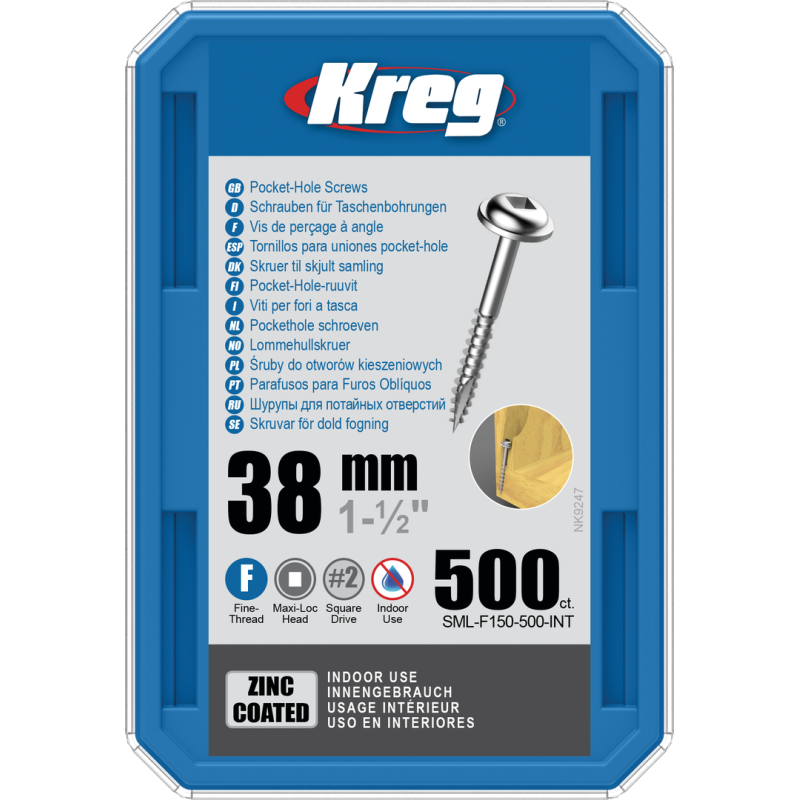 Kreg Pocket-Hole Schrauben 38 mm