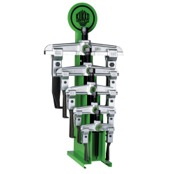 Kukko Verkaufsdisplay für 2-armige Universal-Abzieher mit schmalen Abzugshaken