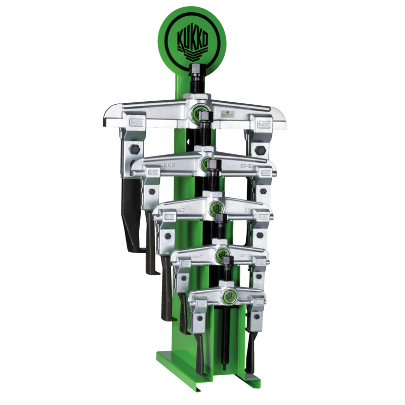 Kukko Verkaufsdisplay für 2-armige Universal-Abzieher mit schmalen Abzugshaken