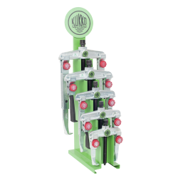 Kukko Verkaufsdisplay für 2-armige Universal-Abzieher mit schmalen