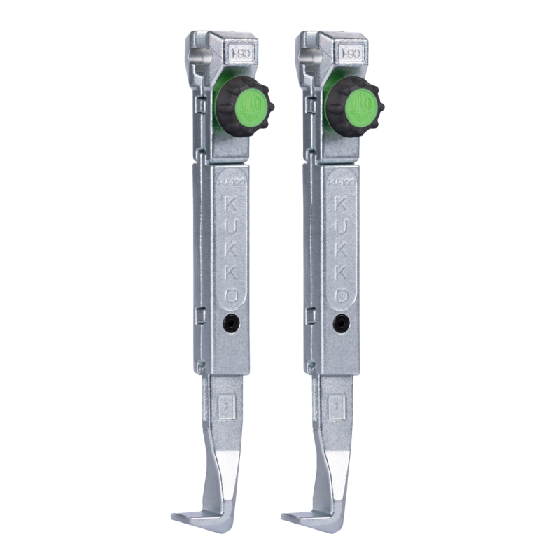 Kukko Schnellverstellbare Standard-Abzugshaken (Paar