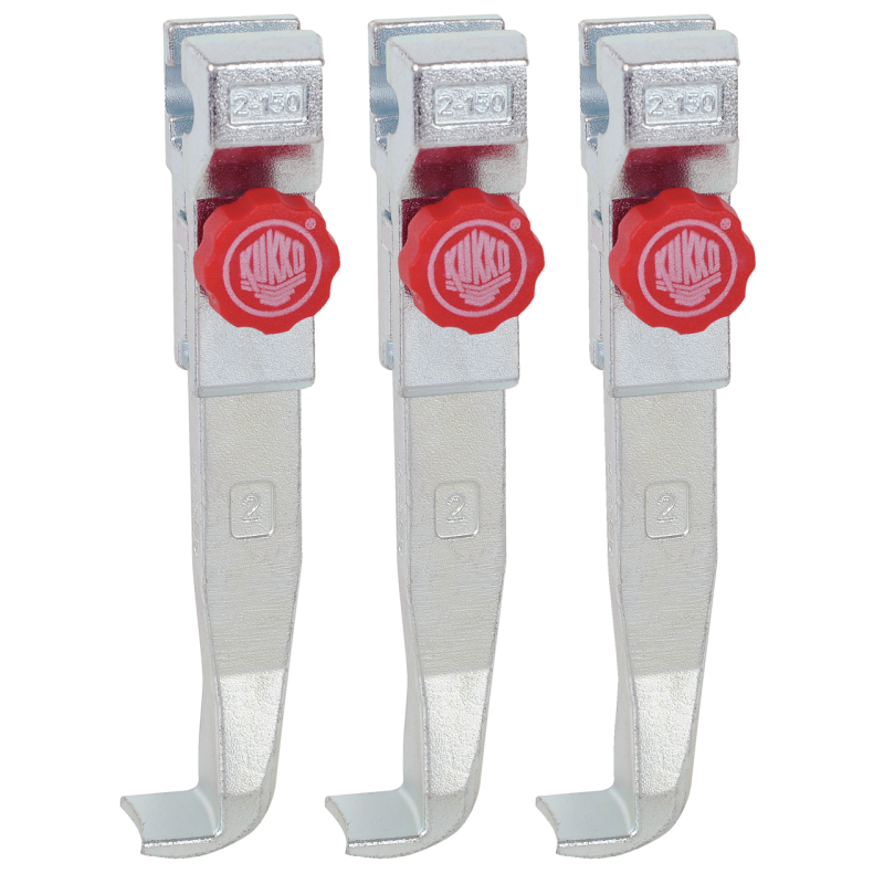 Kukko Schnellverstellbare Standard-Abzugshaken (Satz