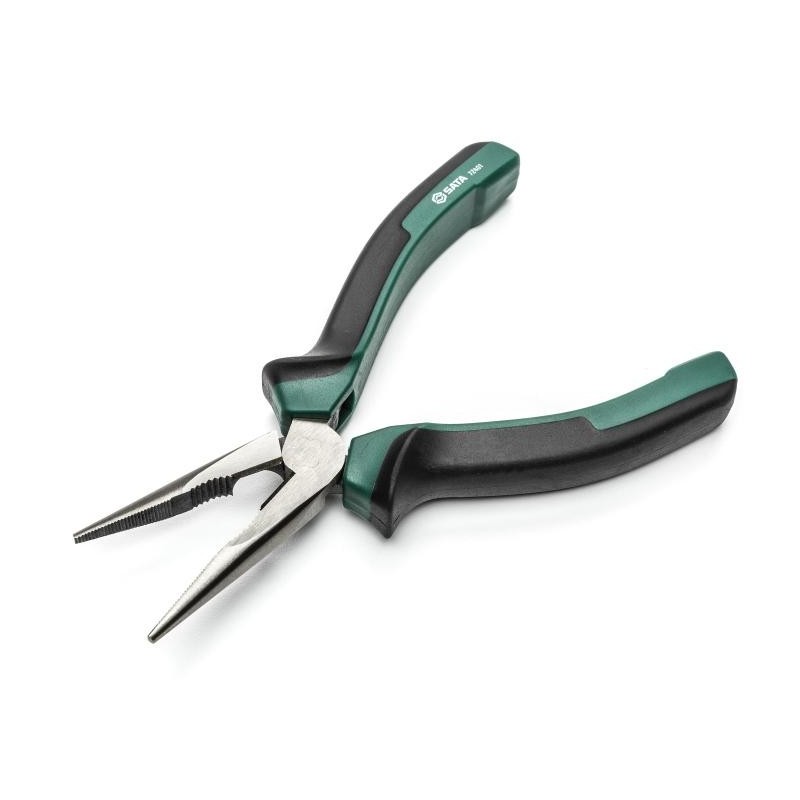 Sata Kraft-Flachrundzange mit Schneide 150mm