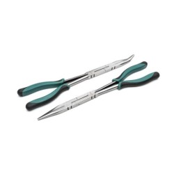 Sata 2 Tlg. Doppelgelenkzangen Set (gerade & gebogen)