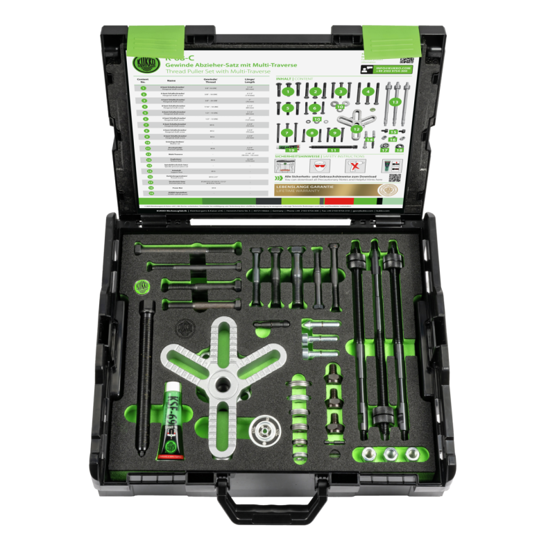Kukko Multi-Seitenbolzen-Abziehsatz