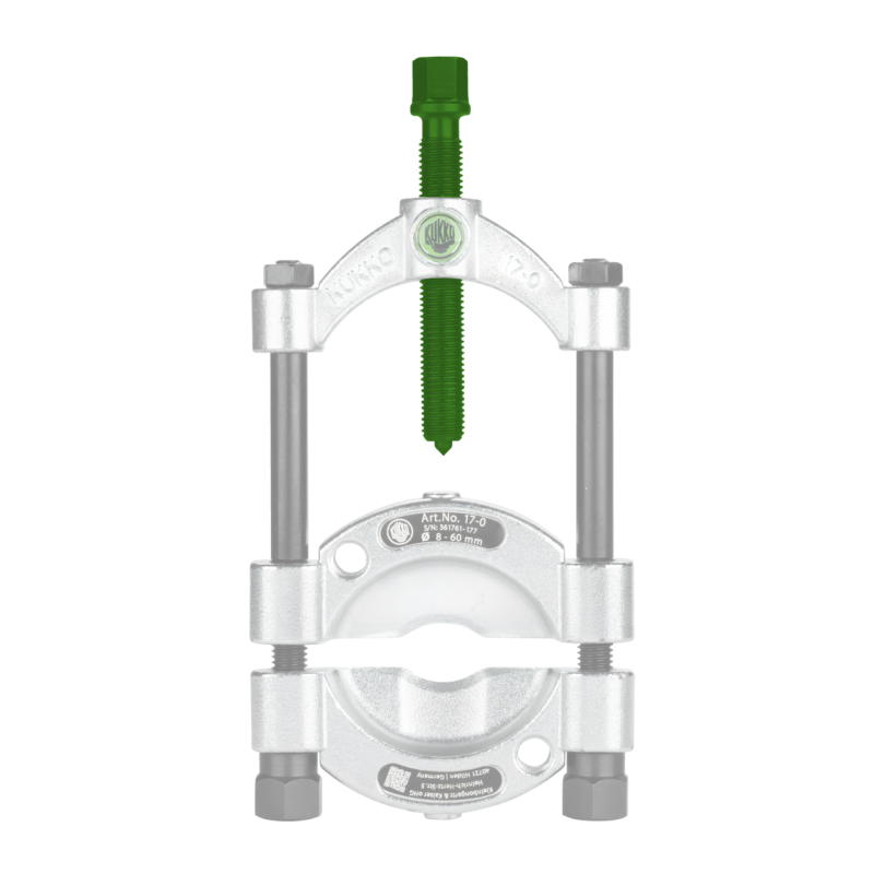 Kukko Druckspindel für Trennvorrichtungen mit Schnellspanndruckspindel 17-3