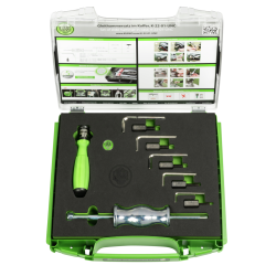 Kukko Gleithammersatz im Koffer für UNC-Gewinde