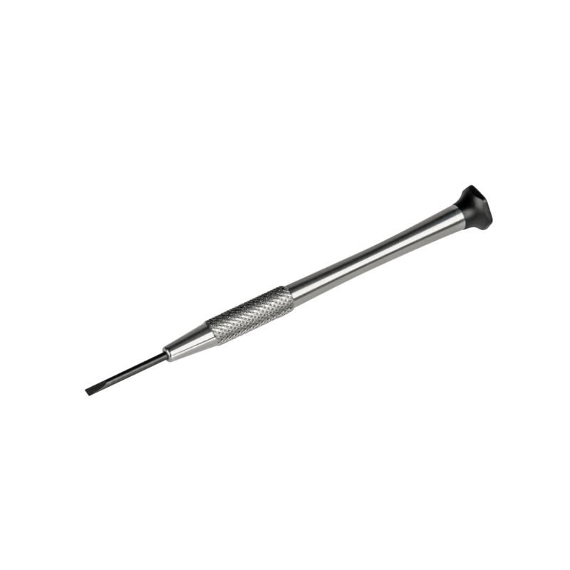 Kukko Schlitz-Uhrmacher-Schraubendreher mit  mm Klingenbreite (84 mm Gesamtlänge)