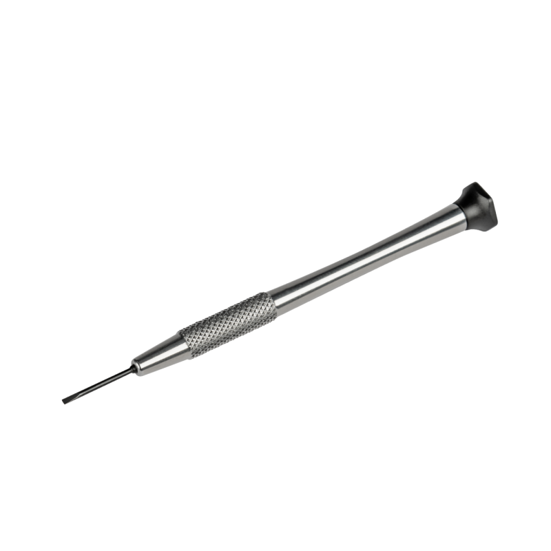 Kukko Schlitz-Uhrmacher-Schraubendreher mit  mm Klingenbreite (112 mm Gesamtlänge)