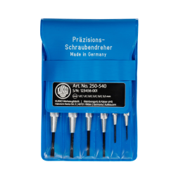 Kukko Uhrmacher-Schraubendreher-Satz (Klingenbreiten  mm)