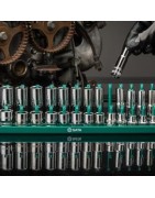 Hylsnyckelsats, Bitssats & Fäste