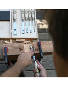 Kirschen,Stechbeitel Weißbuchenheft