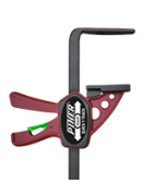 Tischzwinge für Führungsschienen